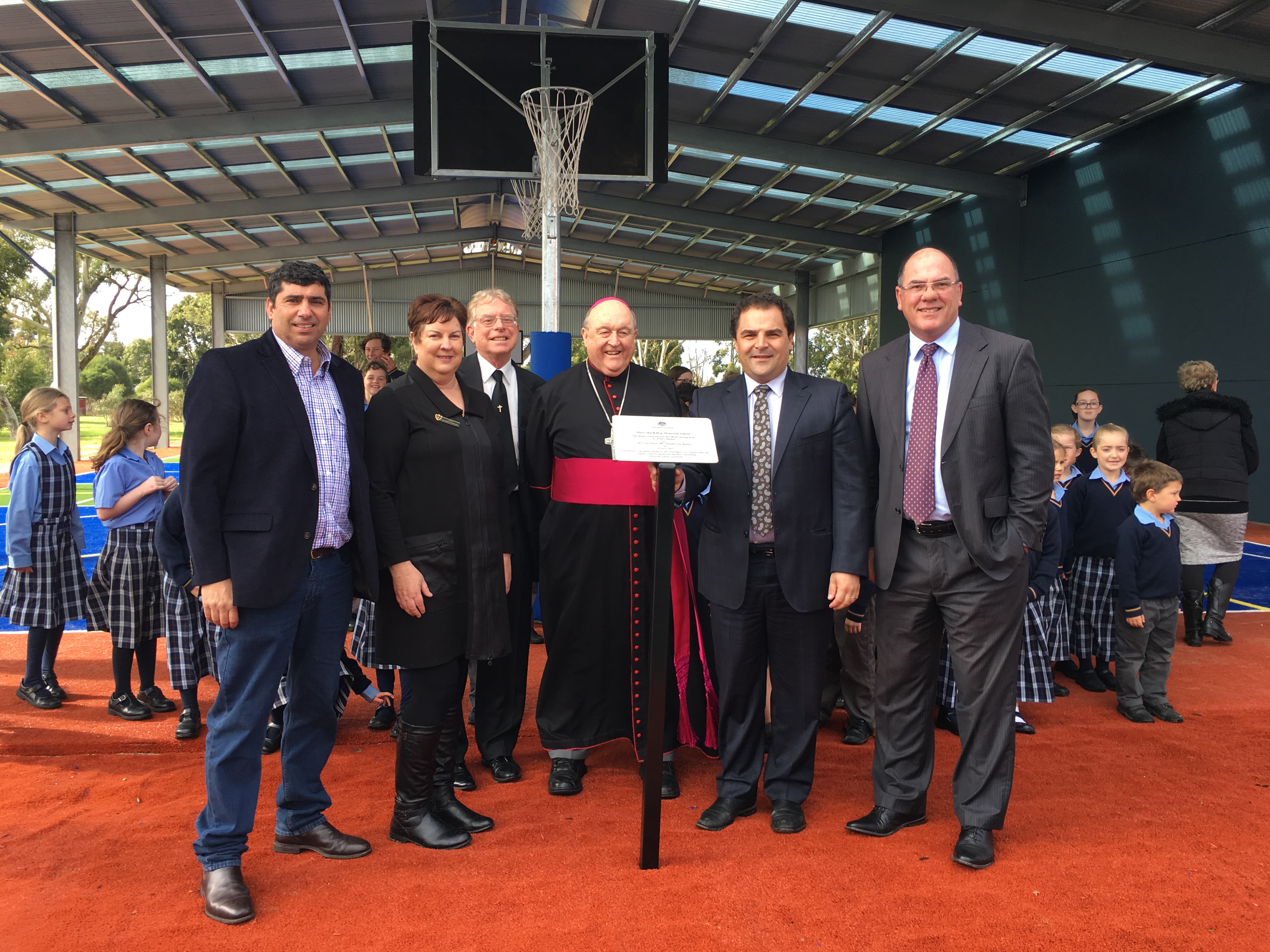 Father Paul’s Shelter Opened at Mary MacKillop Memorial School