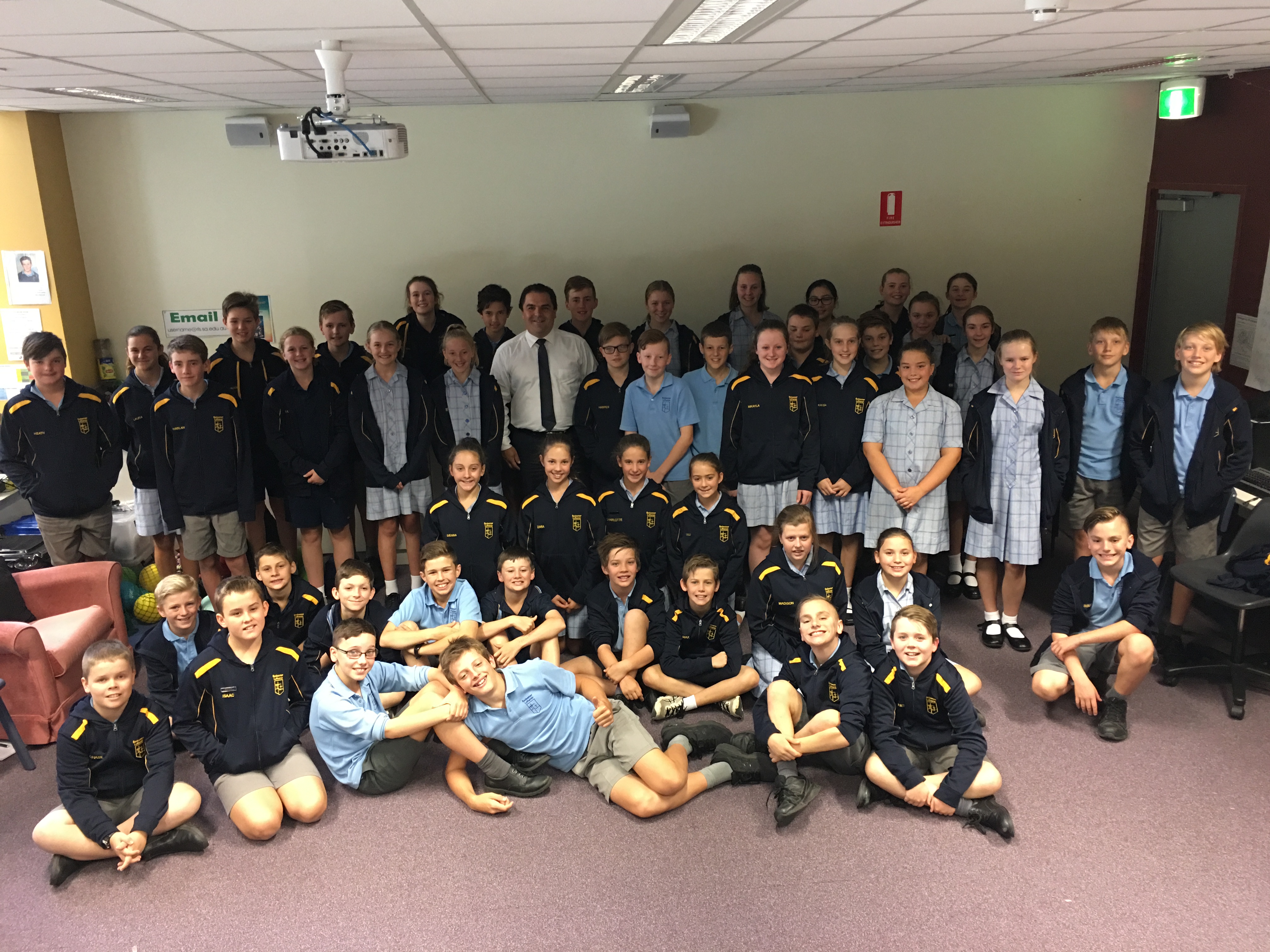 Redeemer Lutheran School visits Parliament House in Canberra