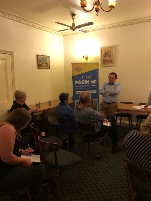 Pasin hosts Community Meeting in Eden Valley
