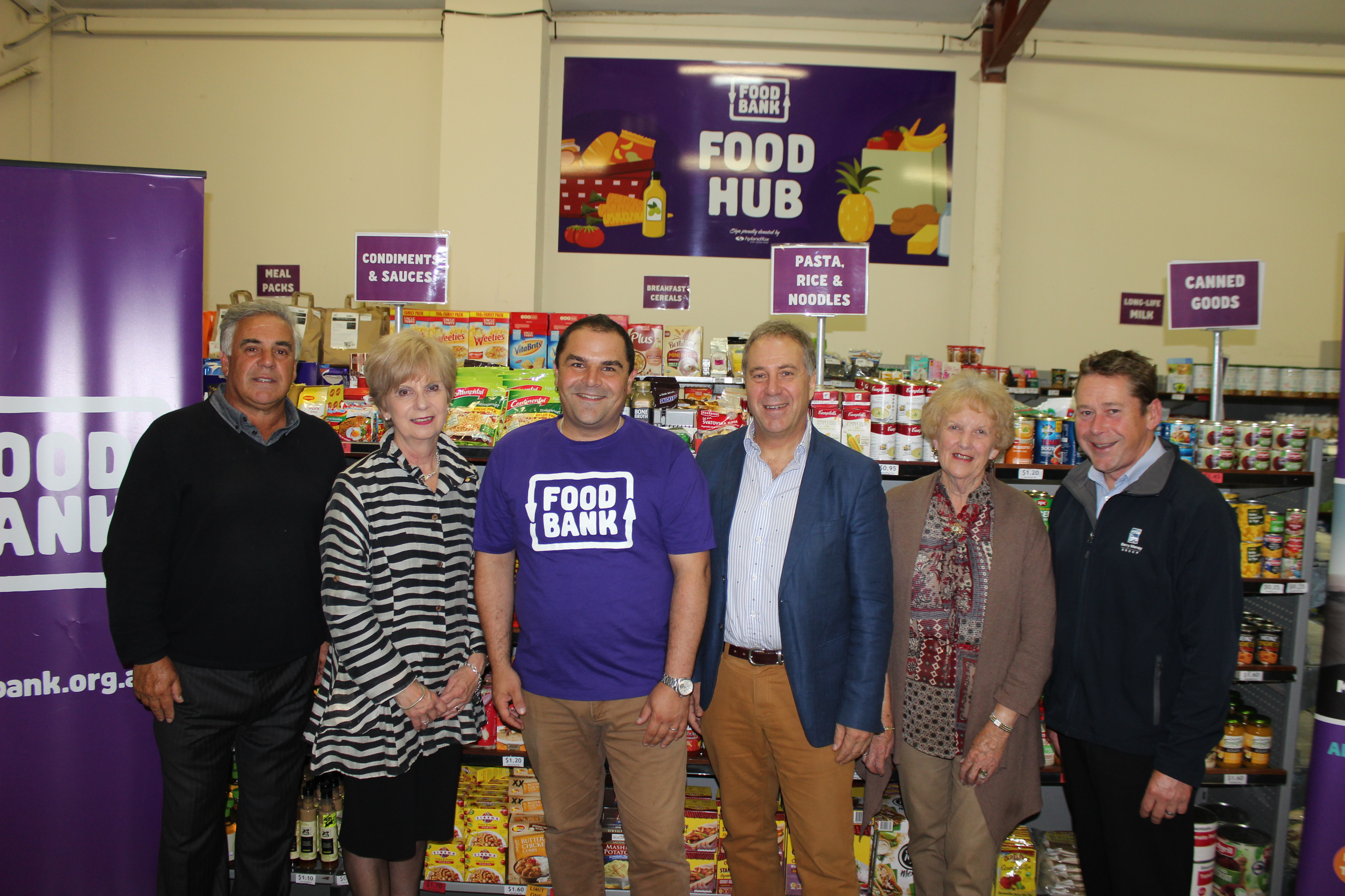 PASIN DELIVERS SUPPORT FOR FOODBANK