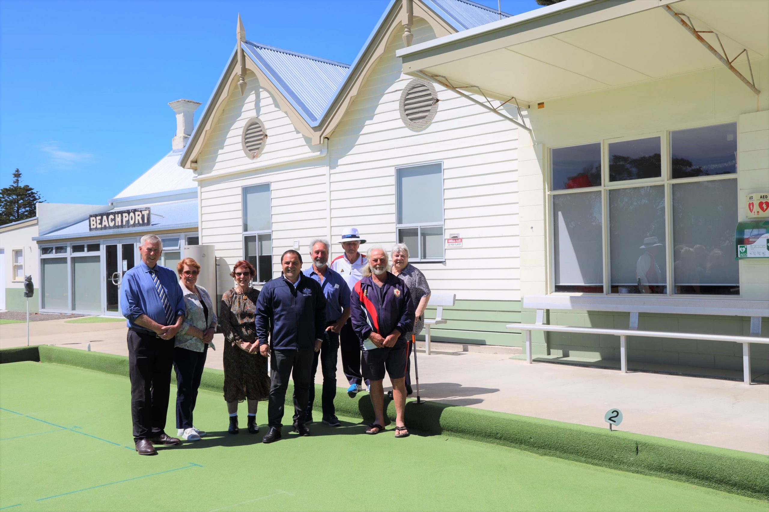 BEACHPORT BOWLING CLUB OFFICIALLY OPEN