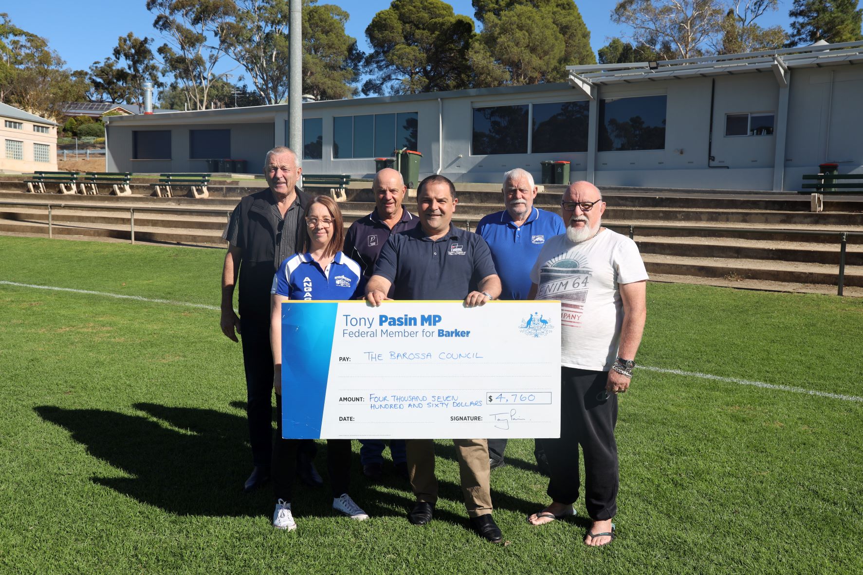 FUNDING BOOST FOR SPORTING EVENT IN THE BAROSSA