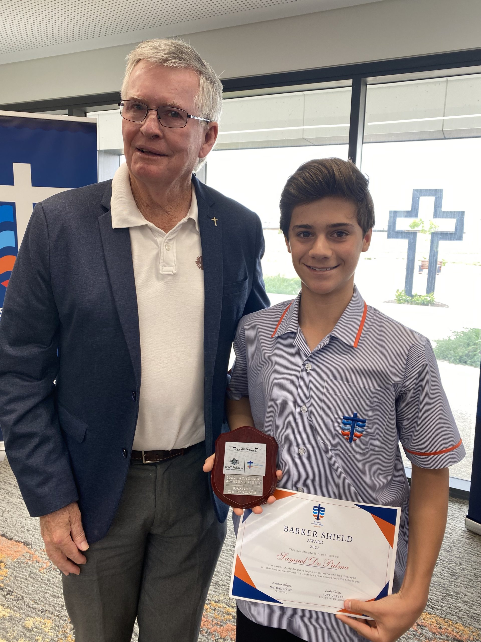 LOCAL STUDENT ACHEIVEMENTS RECOGNISED BY MEMBER FOR BARKER