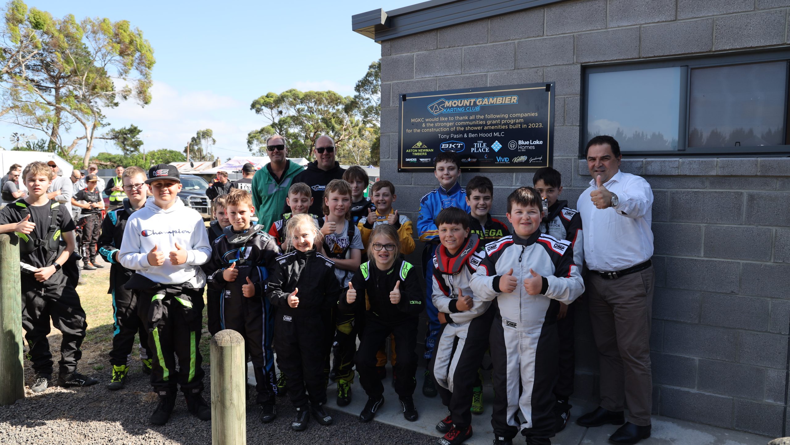 MOUNT GAMBIER KARTING CLUB CELEBRATES NEW FACILITIES